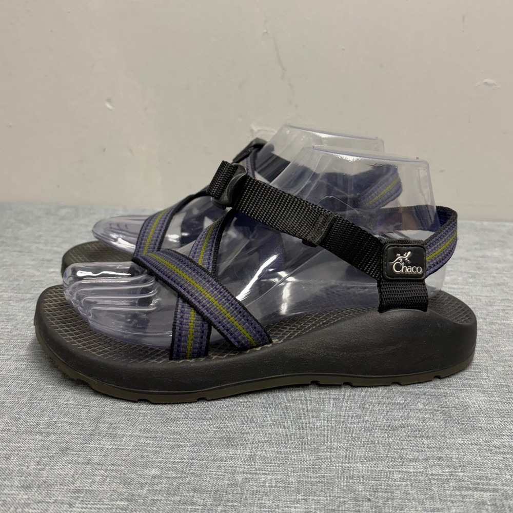 Chaco Z1 Classic Sandal Womens 7 Purple Vibram Strappy Hiking Shoes T33